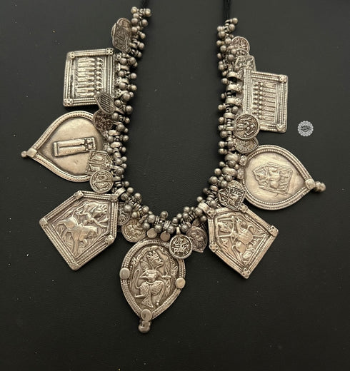 Antique Silver Patdi Necklace
